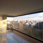 Envidraçamento De Sacada Com Alumínio Preto