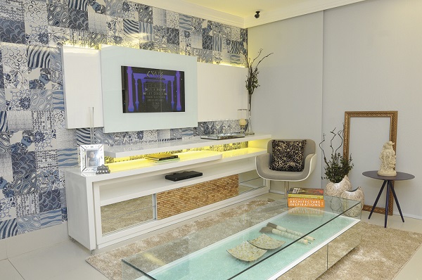 decorar a casa com vidro
